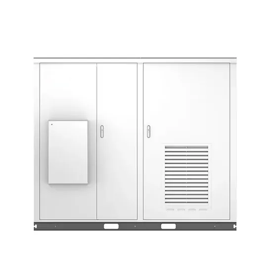 High-efficiency photovoltaic energy storage battery cabinet for water plants